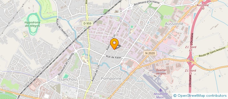 localisation de l'entreprise 892 005 364  à MONTAUBAN