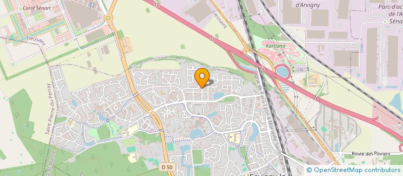 localisation de l'entreprise 892 013 061   SAVIGNY-LE-TEMPLE