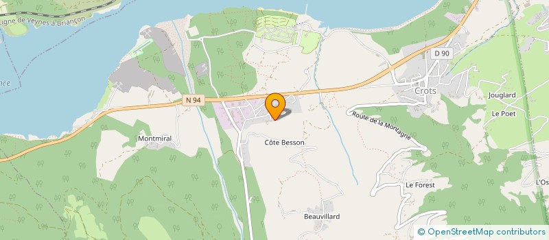 localisation de l'entreprise 892 014 523   LES ORRES