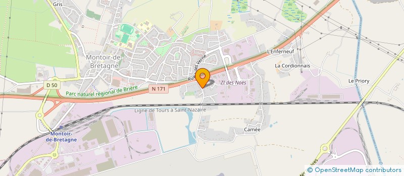 localisation de l'entreprise 892 032 335   MONTOIR-DE-BRETAGNE