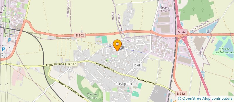 localisation de l'entreprise 892 036 807   PUSIGNAN