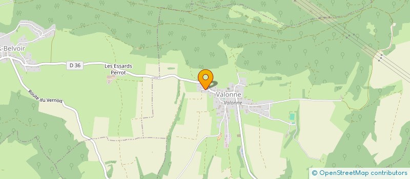 localisation de l'entreprise 892 053 380   VALONNE