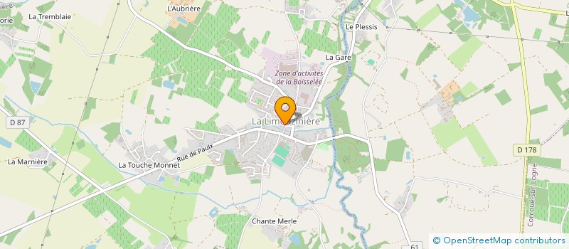 localisation de l'entreprise 892 060 781   LA LIMOUZINIERE