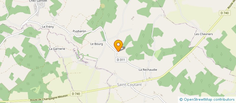 localisation de l'entreprise 892 073 289   SAINT-COUTANT