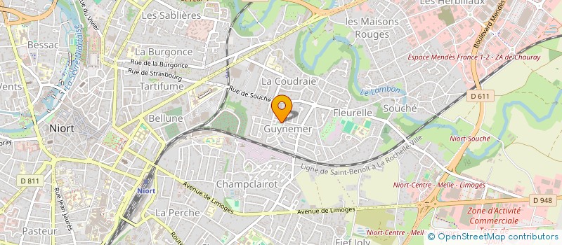 localisation de l'entreprise 892 074 345 à NIORT