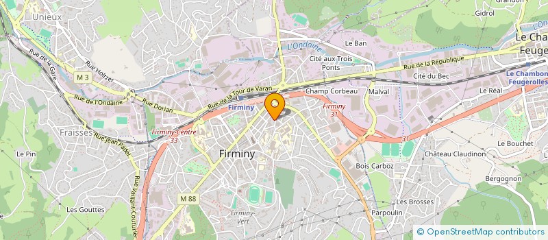 localisation de l'entreprise 892 080 037   FIRMINY