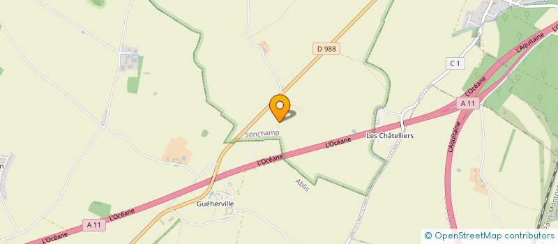 localisation de l'entreprise 892 082 819   SONCHAMP