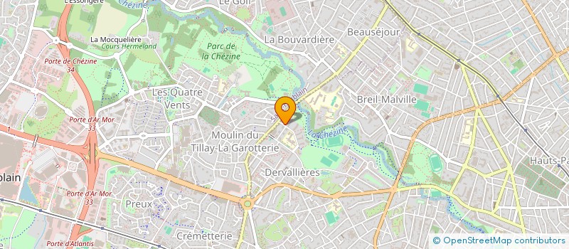 localisation de l'entreprise 892 094 095   NANTES