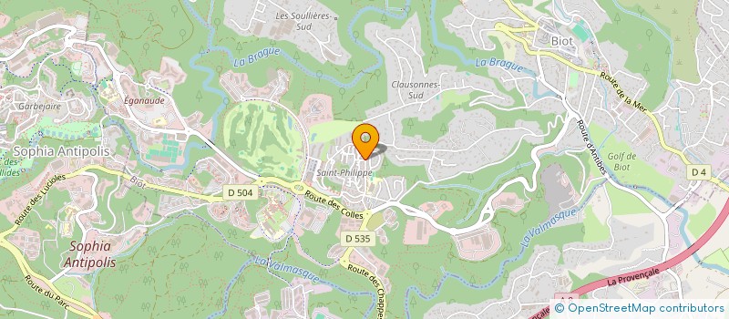 localisation de l'entreprise 892 097 320 à BIOT