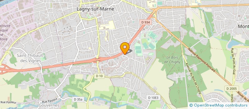 localisation de l'entreprise 892 097 395   LAGNY-SUR-MARNE