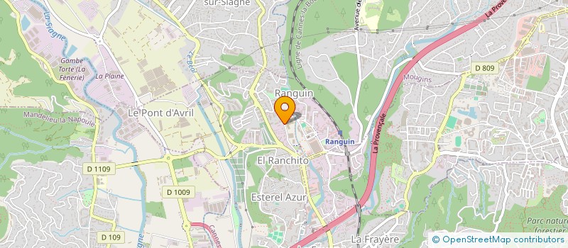 localisation de l'entreprise 892 097 924   CANNES