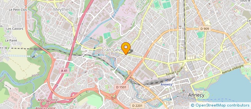 localisation de l'entreprise 892 109 604 à ANNECY