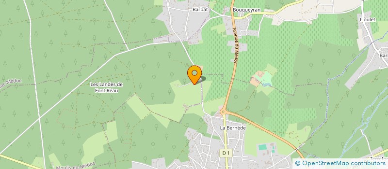 localisation de l'entreprise 892 115 700   MOULIS-EN-MEDOC