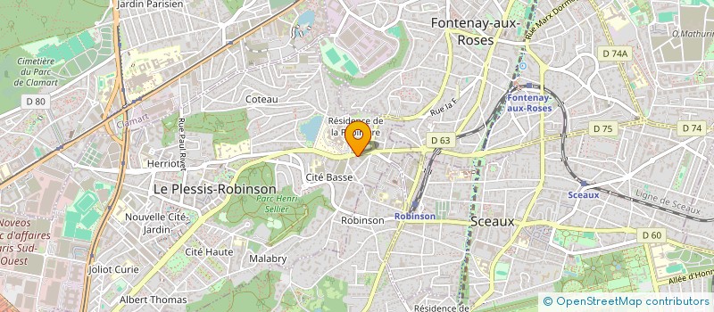 localisation de l'entreprise 892 116 120   CHATENAY-MALABRY