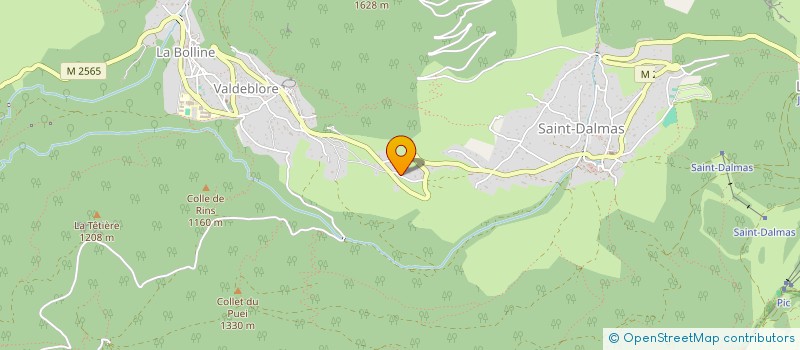 localisation de l'entreprise 892 133 687   VALDEBLORE