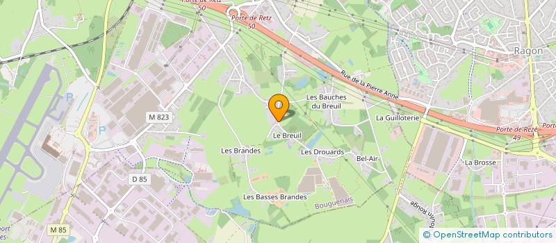 localisation de l'entreprise 892 138 108  à PAU