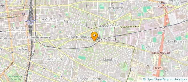 localisation de l'entreprise 892 151 846   VILLEURBANNE