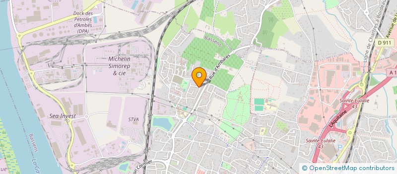 localisation de l'entreprise 892 160 326   BASSENS