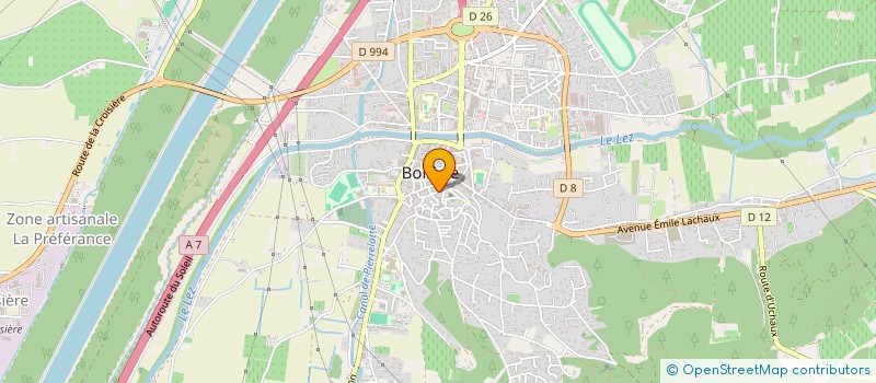 localisation de l'entreprise 892 173 378 à BOLLENE