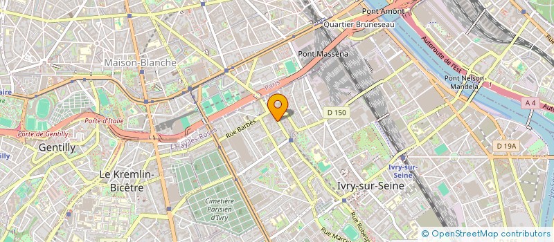 localisation de l'entreprise 892 183 922   IVRY-SUR-SEINE