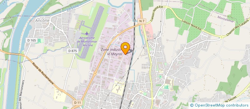 localisation de l'entreprise 892 187 907 à MONTELIMAR
