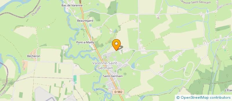 localisation de l'entreprise 892 191 891   VARENNE-SAINT-GERMAIN