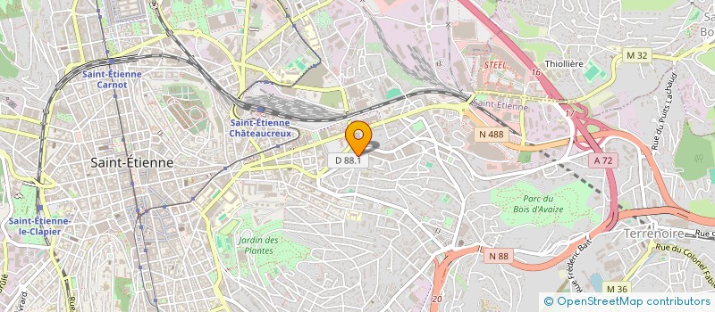 localisation de l'entreprise 892 195 645   LYON