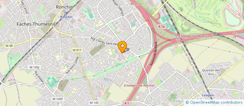 localisation de l'entreprise 892 202 805   RONCHIN