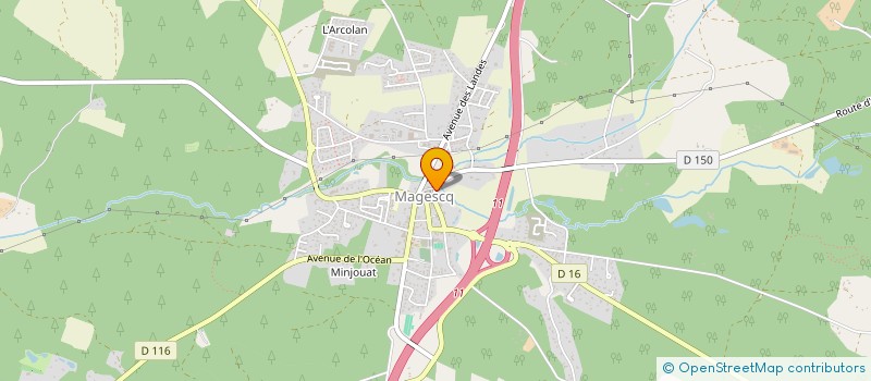 localisation de l'entreprise 892 204 637   SAINT-GEOURS-DE-MAREMNE