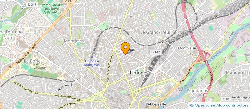 localisation de l'entreprise 892 217 571 à LIMOGES