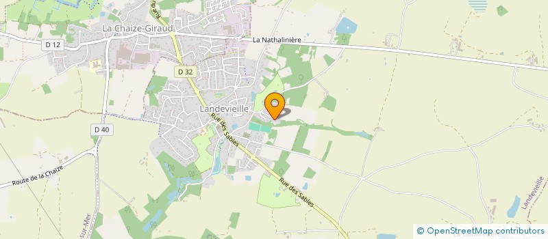 localisation de l'entreprise 892 227 760  à LANDEVIEILLE