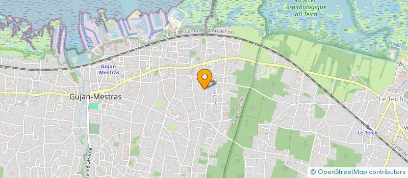 localisation de l'entreprise 892 240 995   GUJAN-MESTRAS