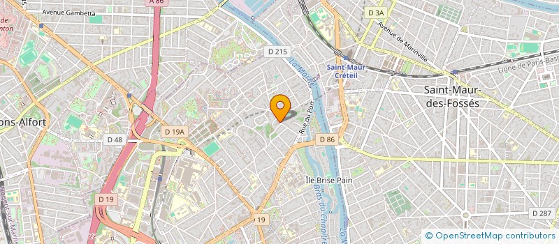 localisation de l'entreprise 892 244 138   CRETEIL