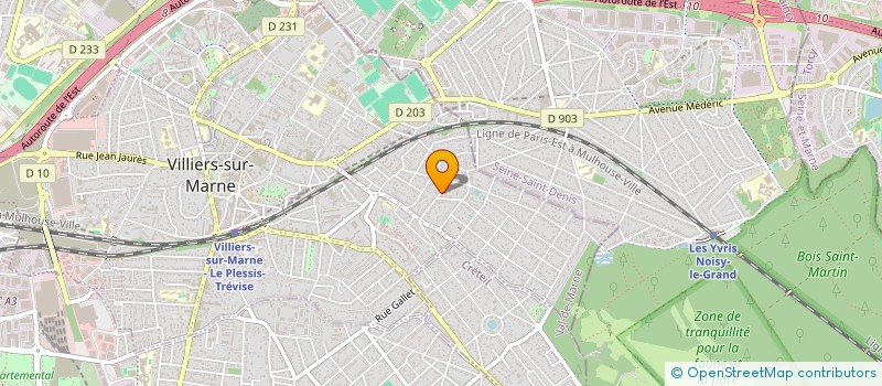 localisation de l'entreprise 892 244 146   PANTIN