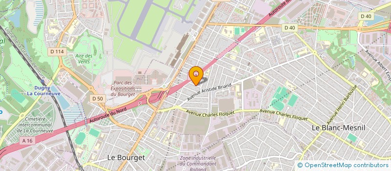 localisation de l'entreprise 892 245 028 à LE BLANC-MESNIL