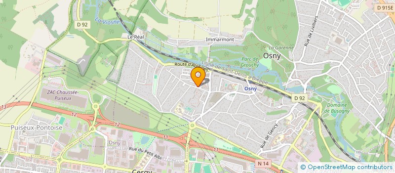 localisation de l'entreprise 892 250 754   OSNY