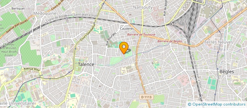 localisation de l'entreprise 892 252 560 à TALENCE