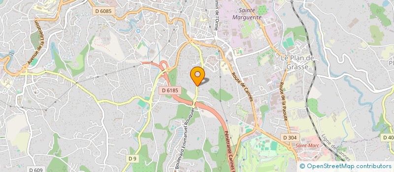 localisation de l'entreprise 892 257 817 à TOURRETTES-SUR-LOUP