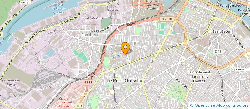 localisation de l'entreprise 892 261 579 à LE PETIT-QUEVILLY
