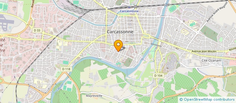 localisation de l'entreprise 892 266 180   CARCASSONNE