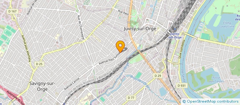 localisation de l'entreprise 892 267 873   SAVIGNY-SUR-ORGE