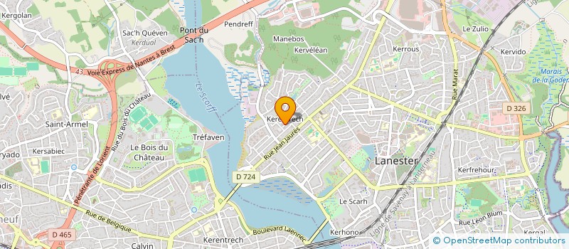 localisation de l'entreprise 892 280 793   LANESTER