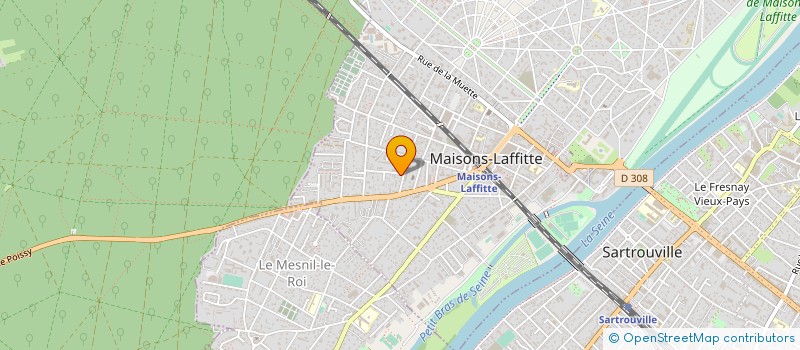 localisation de l'entreprise 892 282 468   MAISONS-LAFFITTE