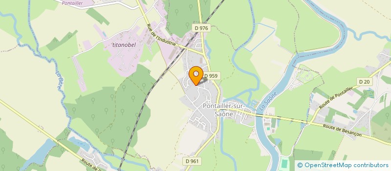 localisation de l'entreprise 892 287 236   PONTAILLER-SUR-SAONE