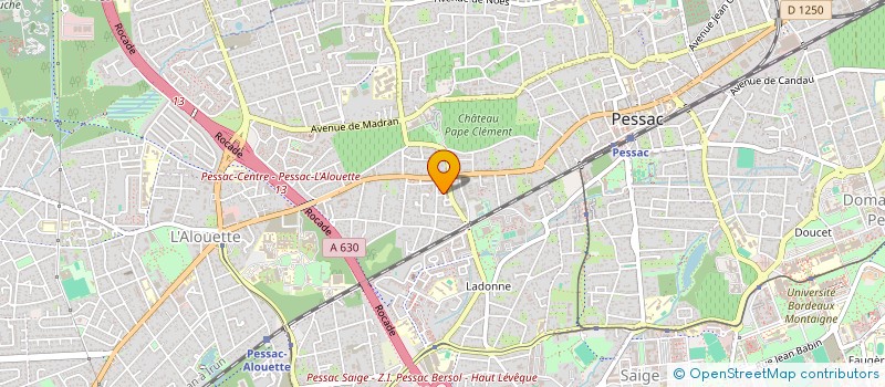 localisation de l'entreprise 892 297 417  à PESSAC