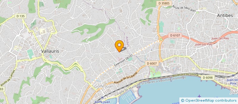 localisation de l'entreprise 892 299 868 à ANTIBES