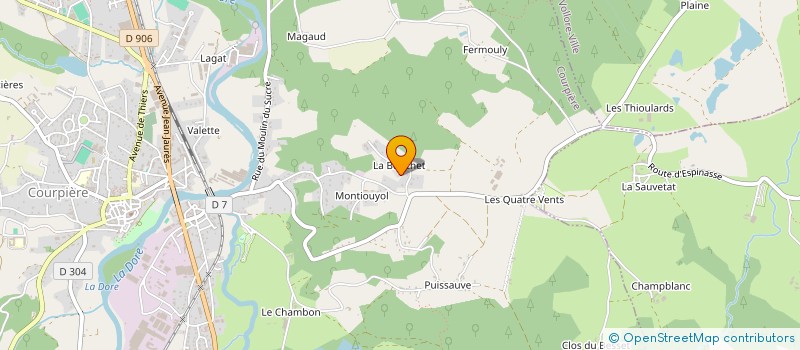 localisation de l'entreprise 892 300 146  à COURPIERE