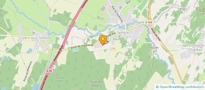 localisation de l'entreprise 892 305 376   SELLIERES