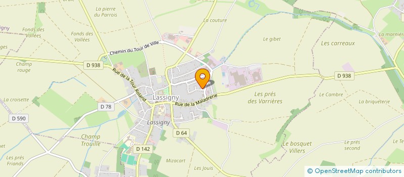 localisation de l'entreprise 892 306 424   LASSIGNY