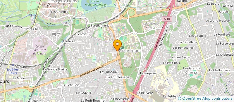 localisation de l'entreprise 892 324 492   JOUE LES TOURS